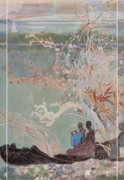 石广生收藏-一场女人味十足的画展，“隽玉夏川”——许隽协、罗玉鑫、李夏夏、陈川四人展，在珠江【图6】