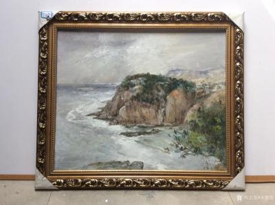 宋德发日记-客户定制的一批水粉画已经全部装裱完毕，准备发货，晒图做个留念。人靠衣装马靠鞍，一【图5】