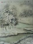 陈刚日志-国画山水画，大夏天来点清凉的，雪景，《昔去雪如花》，《雪无尘【图2】