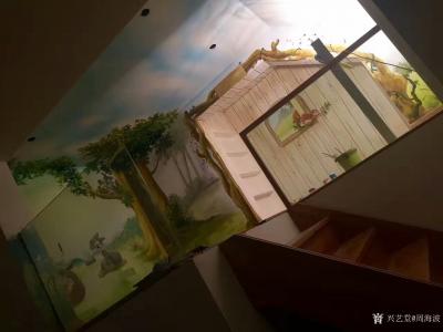 周海波日记-小清新的儿童闺房壁画！  美育要从娃娃抓起！
从小种下美的种子！       【图4】