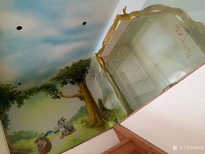 周海波日记-小清新的儿童闺房壁画！  美育要从娃娃抓起！
从小种下美的种子！       【图6】