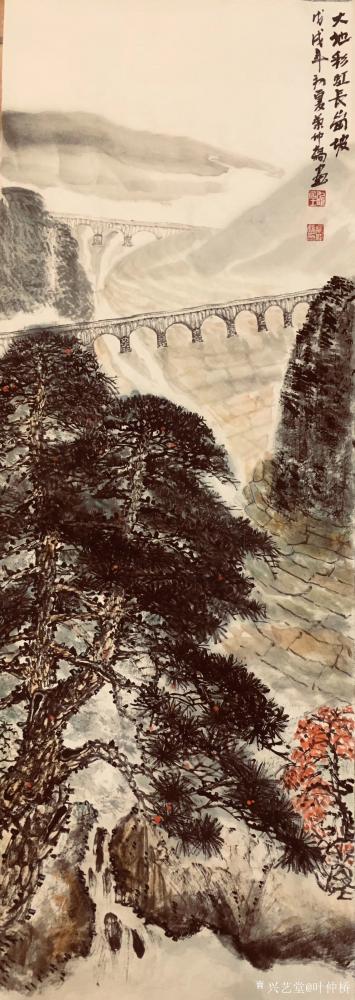 叶仲桥日记-重新调整自己展出过的作品，连省长都那么认真画画，那么我也要努力地去画些自己喜欢的【图3】