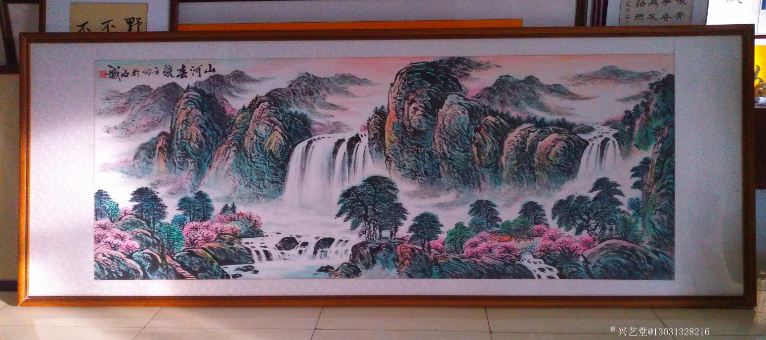 13031328216国画作品《新疆哈密瓜》【图3】