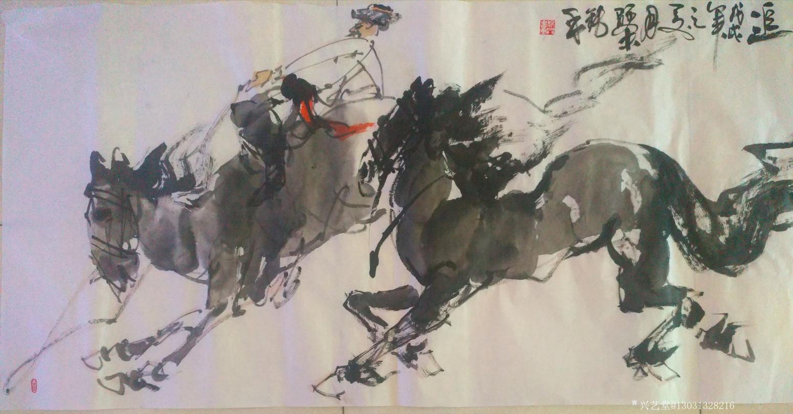 13031328216国画作品《张保兴作品》【图0】