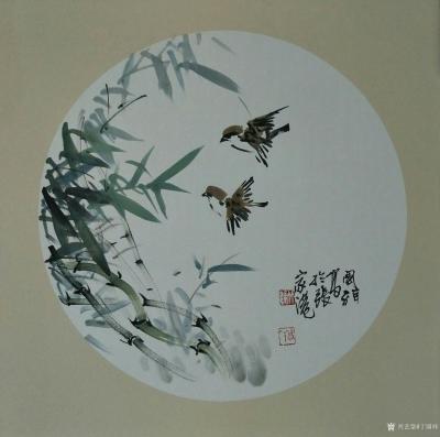 丁国祥日记-在张家港笔会的作品《百花头上春正月，王者香传第一枝》，《时鲜》，《群龙戏海》，《【图5】