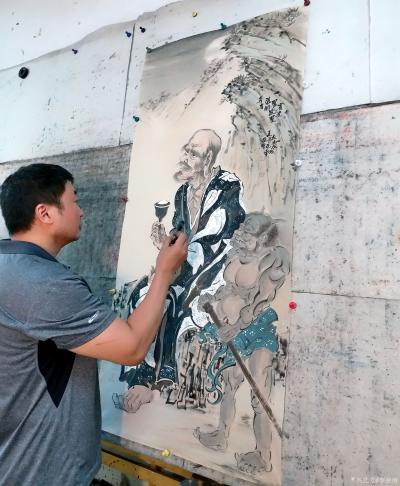 李亚南日记-十八罗汉系列之一宾度罗跋罗堕阁尊者【图5】