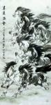 刘建国日志-国画骏马图新作《塞北雄风》，《草原盛会》，《草原盛会》
【【图3】