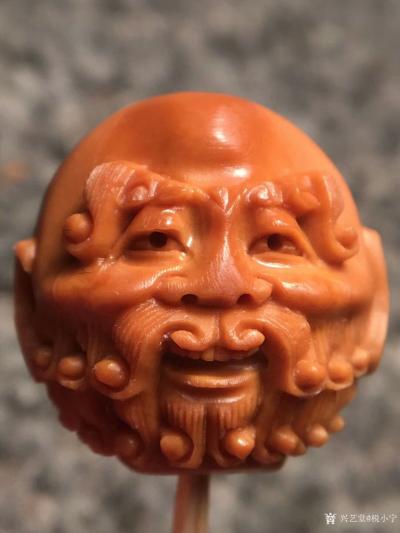 税小宁日记-核雕精品，太美了《须派十八罗汉 》  尺寸：2.05*2.15近正圆！须派代表传【图7】