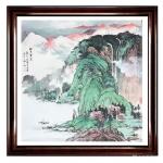 徐建清日志-国画花鸟画《群英图》1幅，山水画斗方《松山云泉》两幅。都说装【图4】