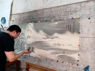 李亚南日记-雪霁江行图【图6】