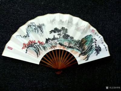 李牧日记-发一组收藏折扇《吉祥如意》，《事事如意》，《竹韵图》，《兰香》，《金玉戏水》，《【图5】