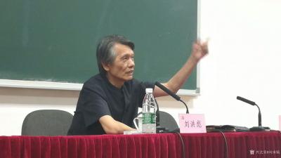 刘本镐生活-当今书坛顶级大师张继先生、刘恒先生、刘洪彪先生为我们上课，聆听他们的教诲。让我的【图3】