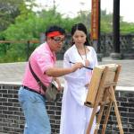 张恒久生活-写生是指从大自然取景、物、元素的素描。室外写生的素描也可在画【图3】