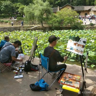 张恒久生活-写生是指从大自然取景、物、元素的素描。室外写生的素描也可在画室里完成，不过写生素【图4】
