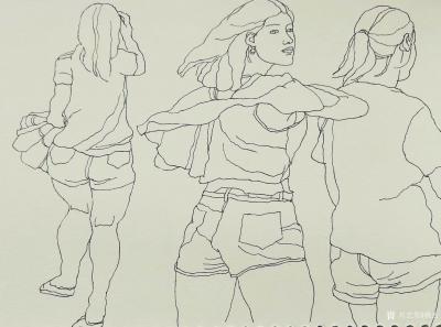 魏杰日记-本周人物速写作品10幅，敬请欣赏，【图5】