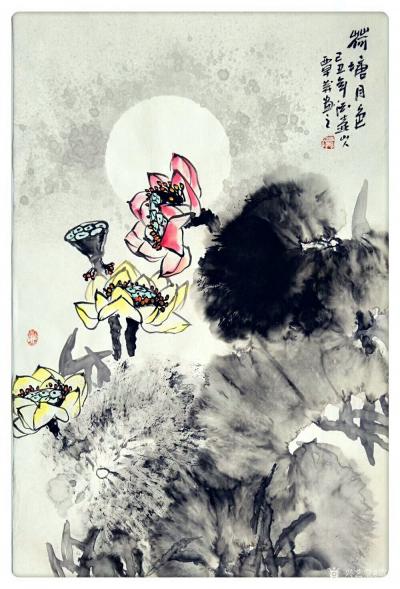 覃莽日记-家乡“2018柳江荷花文化旅游节”将在6月15日开幕，在此本人晒几幅荷花作品以致【图2】