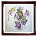 徐建清日志-国画山水斗方《深山云起》，花鸟斗方《春到江南》，《群英图》【图3】