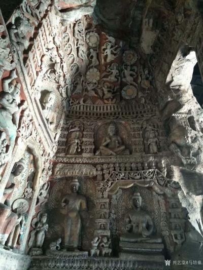 马培童日记-二十三，从龙门石窟，到云冈石窟 ，
今天走进云冈石窟写生采风，位于中国北部山西【图3】