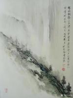 艺术家陈刚日记:国画山水画近作
“五岳寻仙不辞远，一生好入名山游。
庐山【图0】