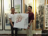 艺术家尚建国日记:善行天下，友朋兄弟结佛缘！
金昌的杨兄，汇集海内外书画英才【图3】