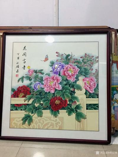 胡记领日记-有的客户给我提意见，让我学别的画家的淡彩或者仿古，他们的初衷都是很好的，我非常感【图4】