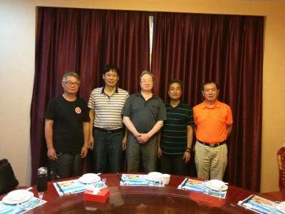 刘本镐生活-端午节，回武汉与恩师金云鹤教授，国家一级美术师、访美学者、著名美术评论家熊海泉先【图5】