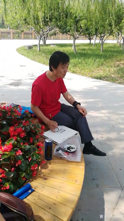 杨牧青日记-易安诗词书画国学沙龙在运河风情线采风，发现人才，回归自然，以责任心、使命感，传承【图2】