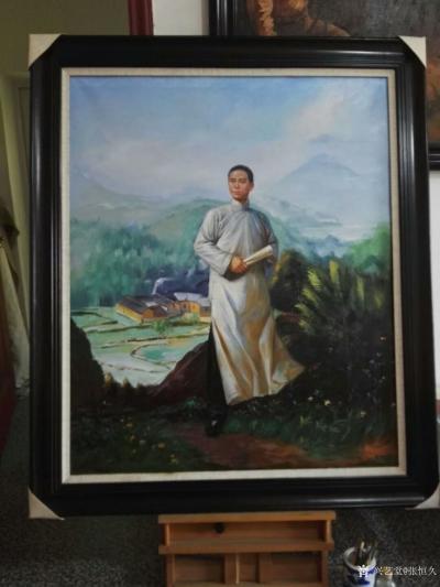 张恒久日记-韶山市红色恒久书画院，一年周年纪念日即将到来之际，院长张恒久用一年时间，白手起家【图2】