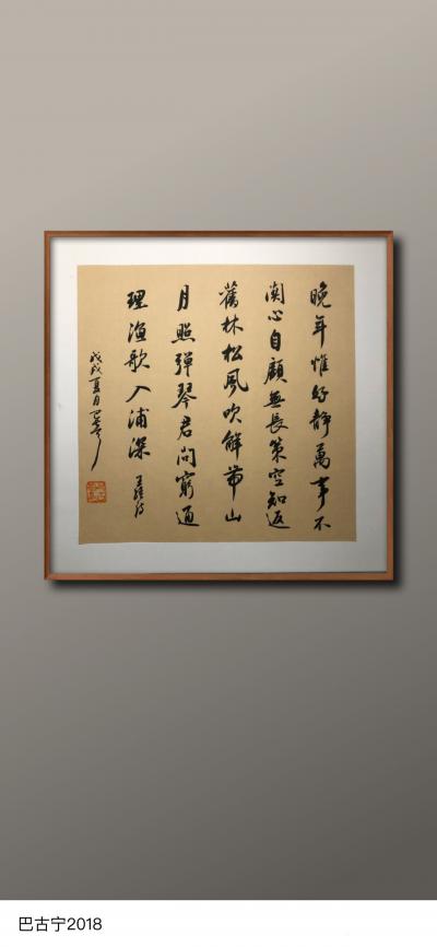 巴古宁日记-中岁与晚年，诗的意境不一样，字体也应有别：中年时诗和远方、隐逸而洒脱；到老了，虽【图2】