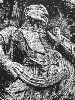 艺术家马培童日记:25，突破焦墨画的“无人之境”龙门、云岗石窟 写生。
焦墨【图2】