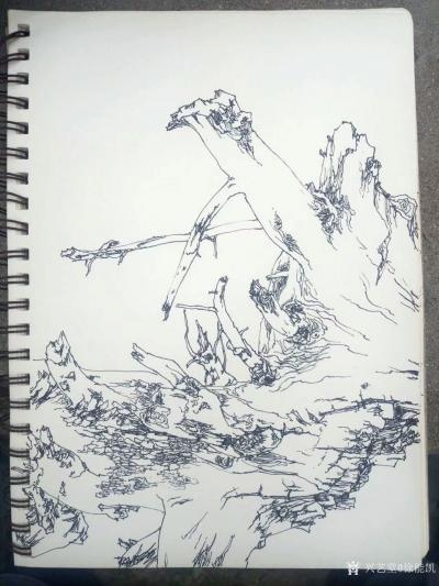 徐能凯日记-感受小院宁静，写枯木神韻。【图2】