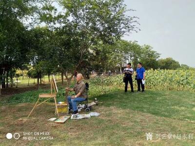 赵永利生活-南京市美协组织的高淳写生培训交流【图3】