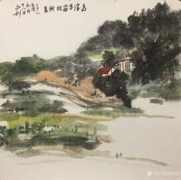 艺术家赵永利日记:南京市美协组织的高淳写生培训交流会，我的写生作品。在创作基地【图0】