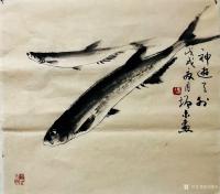 艺术家冯增木日记:画着玩，玩着变！近作小品请欣赏。
《神游》，《四海同春》。【图1】