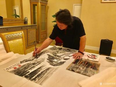 叶仲桥日记-大热天呆在家里，画下画写下字也是一种享受，说不定哪一张作品日后卖了个好价钱呢。【图3】