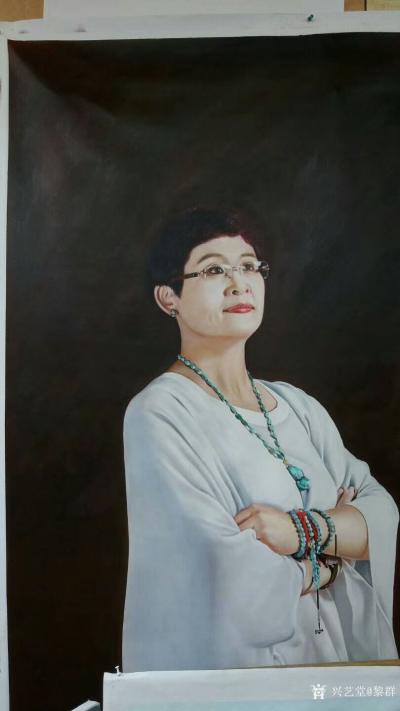 黎群日记-最近完成的人物肖像油画，欢迎来样订制【图1】
