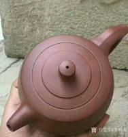 艺术家李明成收藏:小隶书手卷换得[愉快]李昌鸿 紫砂壶 作品 李氏井栏壶 紫泥【图1】