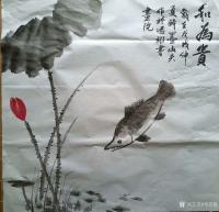 艺术家邓烈根日记:国画《和为贵》《雪韵》《高洁之松》
书法《颖川世泽》《书画【图4】