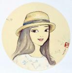 刘晓宁日志-自画像，我是粽子，我是招财猫，瓜瓜曰~博君一笑。
落子曰：【图2】