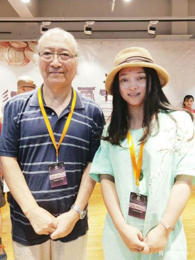 刘晓宁日记-漫画家的聚会总是与众不同的。参加“中国百位影响力漫画家联展”，和陶总，朱自尊老师【图2】