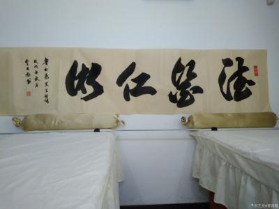 曹国银日记-为朋友鲁老师书写的《德医仁术》。规格:2200*500【图2】