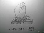 杨增超日志-奇石台座创意设计图，2018年6月下旬新创作的台座设计图：
【图5】