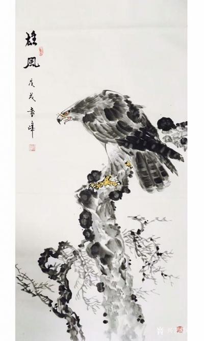 袁峰日记-心中有梦想、事业有目标、肩上有责任、人生有价值……苍鹰作品欣赏！
《雄风》
【图2】