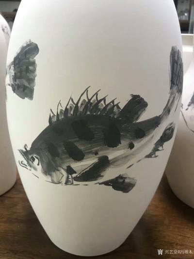 冯增木日记-近作瓶子和瓷板一宗，尚不知烧出来是什么效果！【图6】