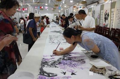 许贵才生活-      2018年6月28日，在北京市房山大石窝镇下营村坤润山庄，来自各地的【图1】