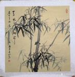 苏进春日志-国画作品梅、兰、竹、菊四幅，《冰清玉骨》，《一品蘭香》，《高【图3】