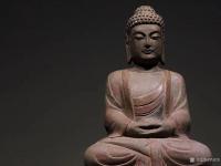 艺术家罗邵华收藏:释迦牟尼 坐佛
尺寸；高63//宽30// 青石制
尊佛【图1】