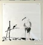 秦发艺日志-《回家吧》【老琴表意画】
  确定一个主题，也很费脑子的。【图1】