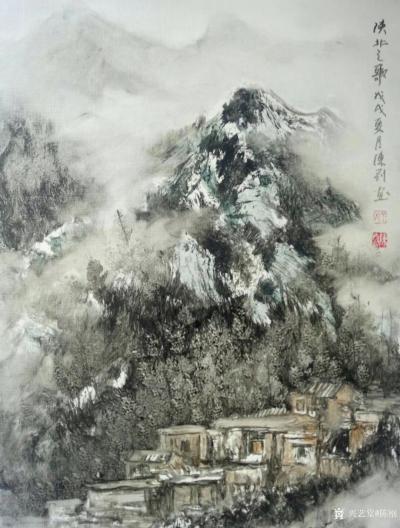 陈刚日记-陕北写生作品《陕北之歌》，一路走一路写生，实地考察收获颇丰【图1】