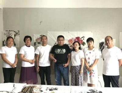 甘庆琼生活-清华大学美术学院中国书画名家专项课题高级研修班*甘庆琼工作室2018届(1)班第【图5】